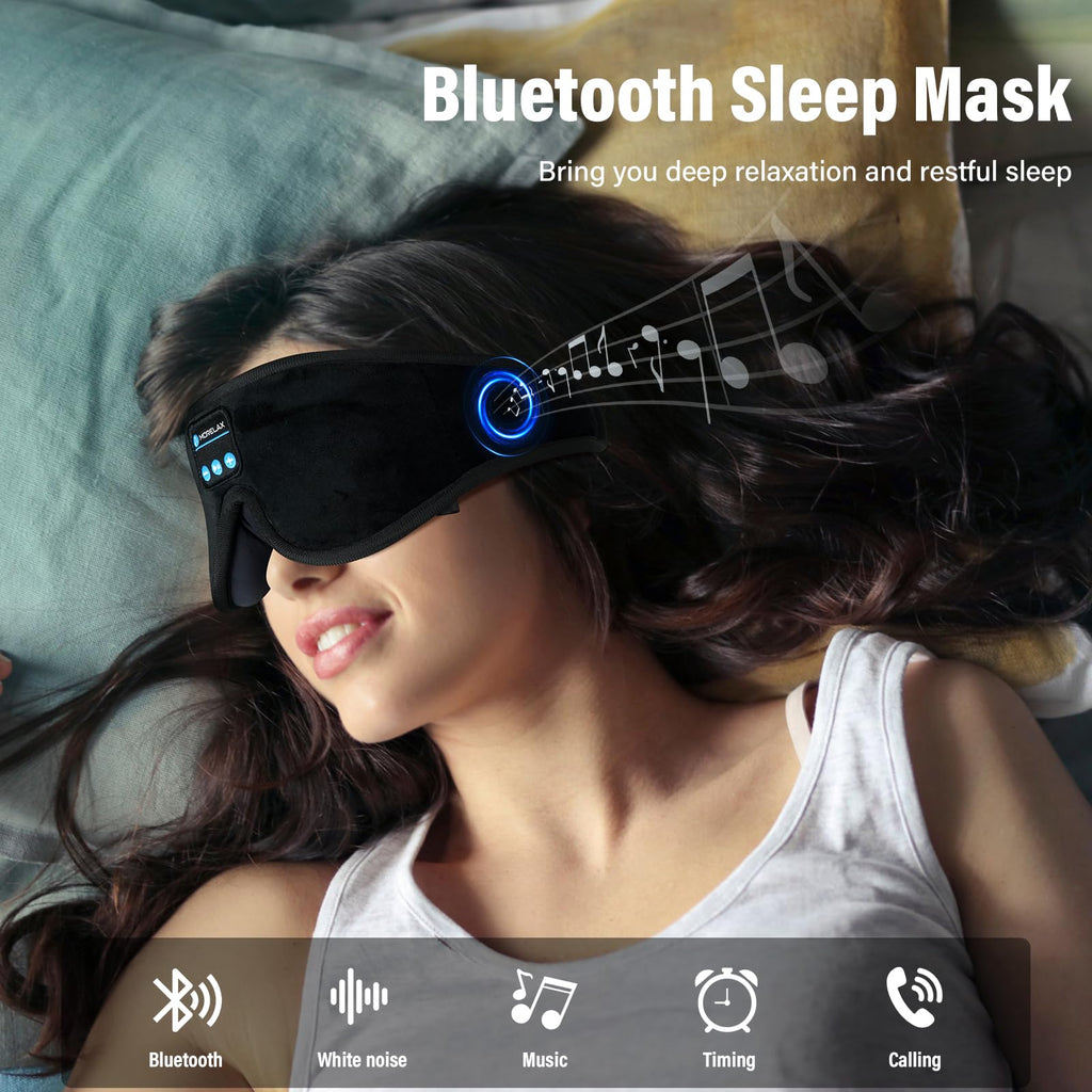 Sleep Mask with Bluetooth Headphones I80483