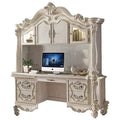 Bone White Desk with Hutch E49588