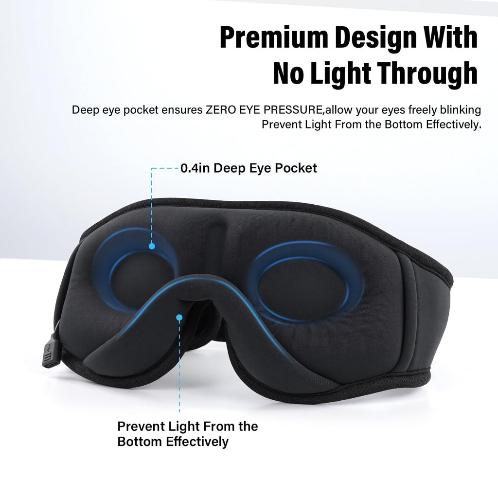 Sleep Mask with Bluetooth Headphones I80483