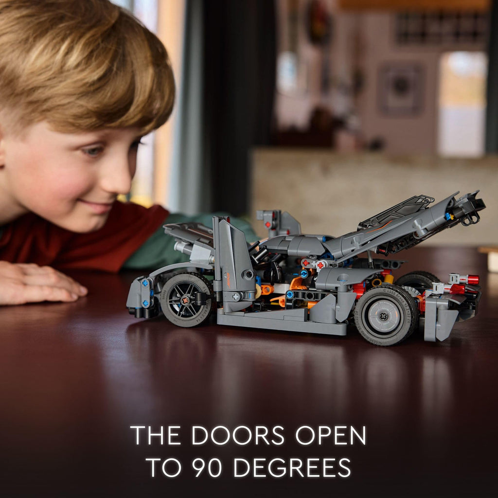 Grey Hypercar Building Set N921