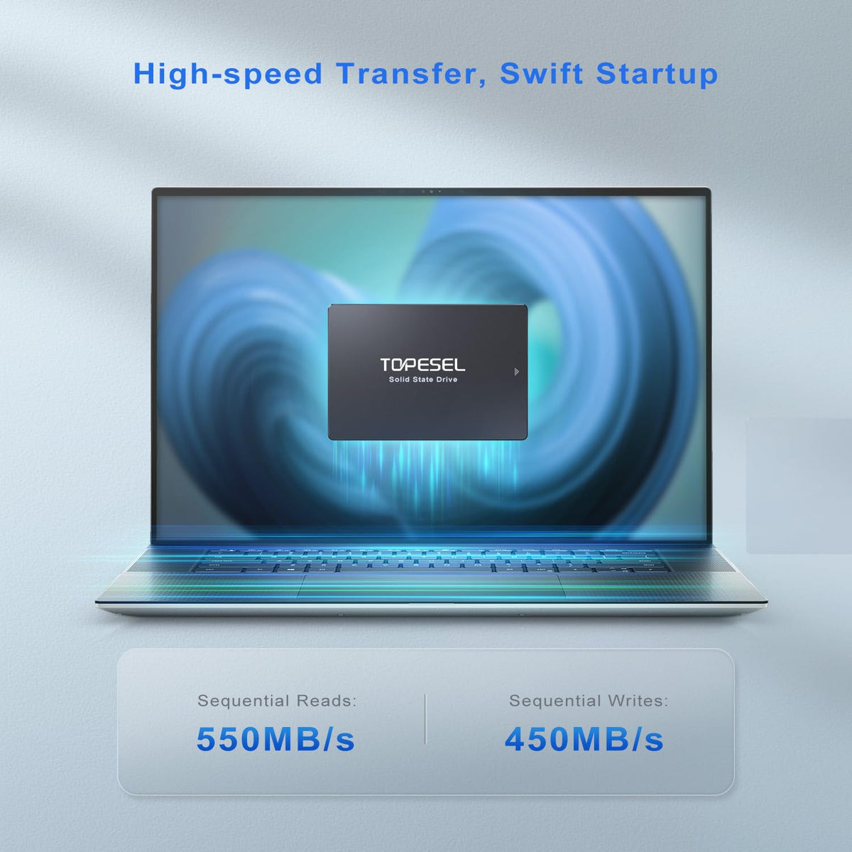 1TB SATA III 2.5" Internal Solid State Drive 3D NAND TLC SSD R504