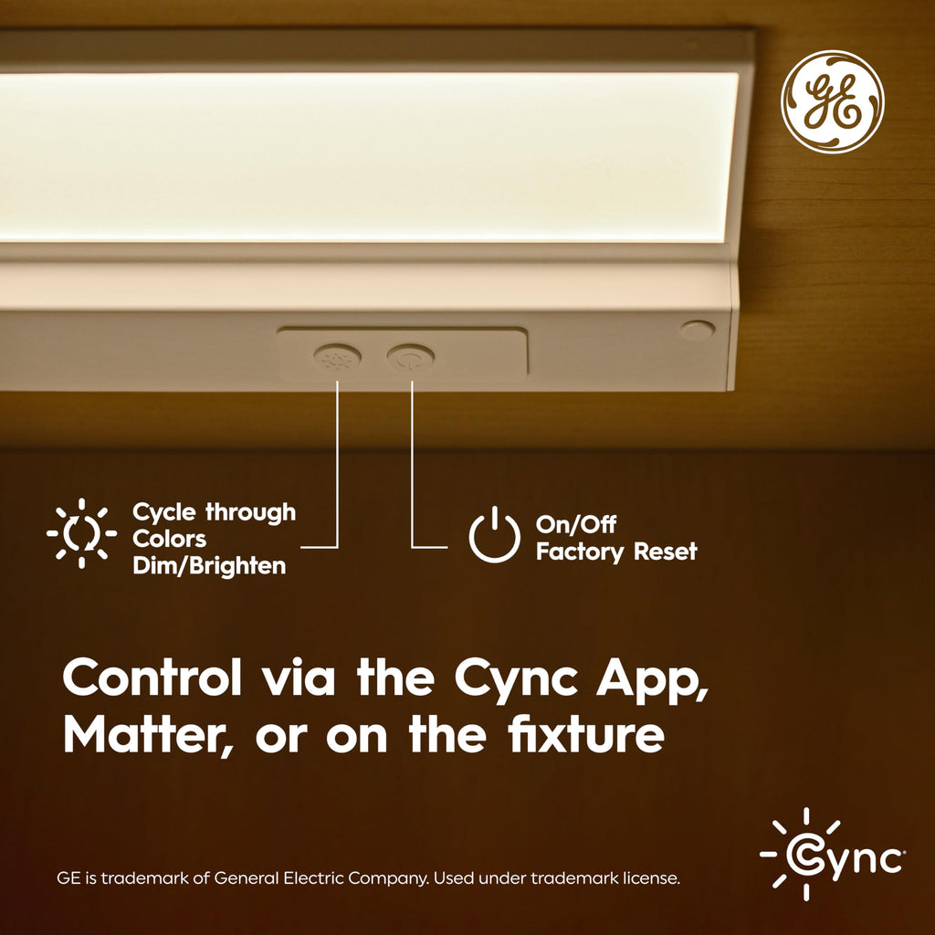 Smart LED Under Cabinet Light Bar, 24in B5381