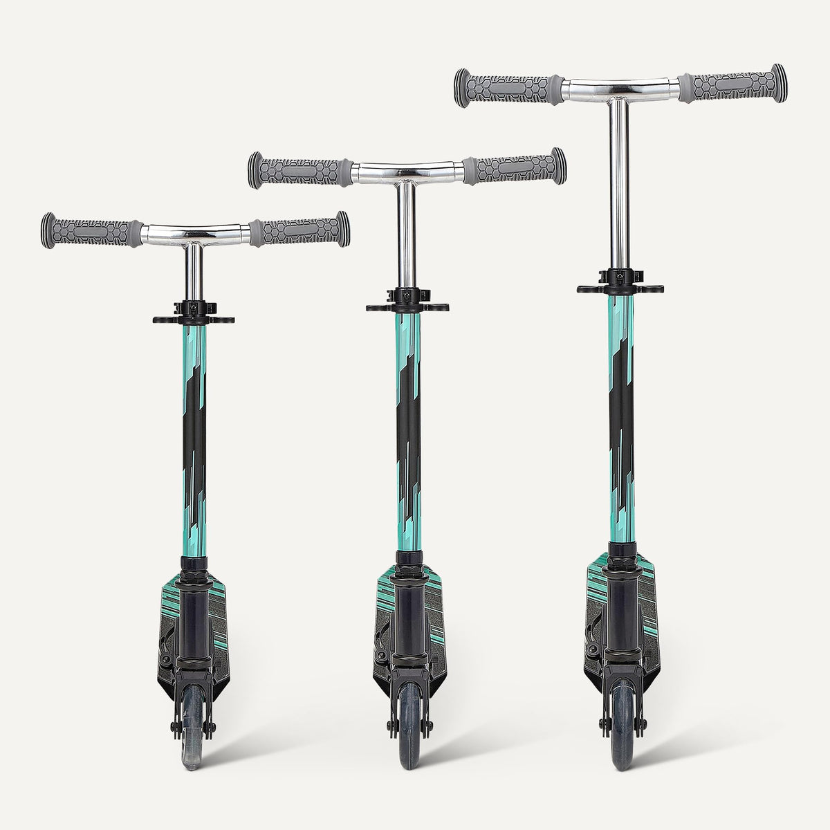 Foldable Light Up Wheels Adjustable Handlebar Aluminum Kids Kick Scooter R586685