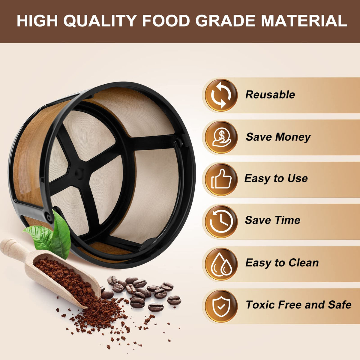 Reusable Coffee Filter E7452