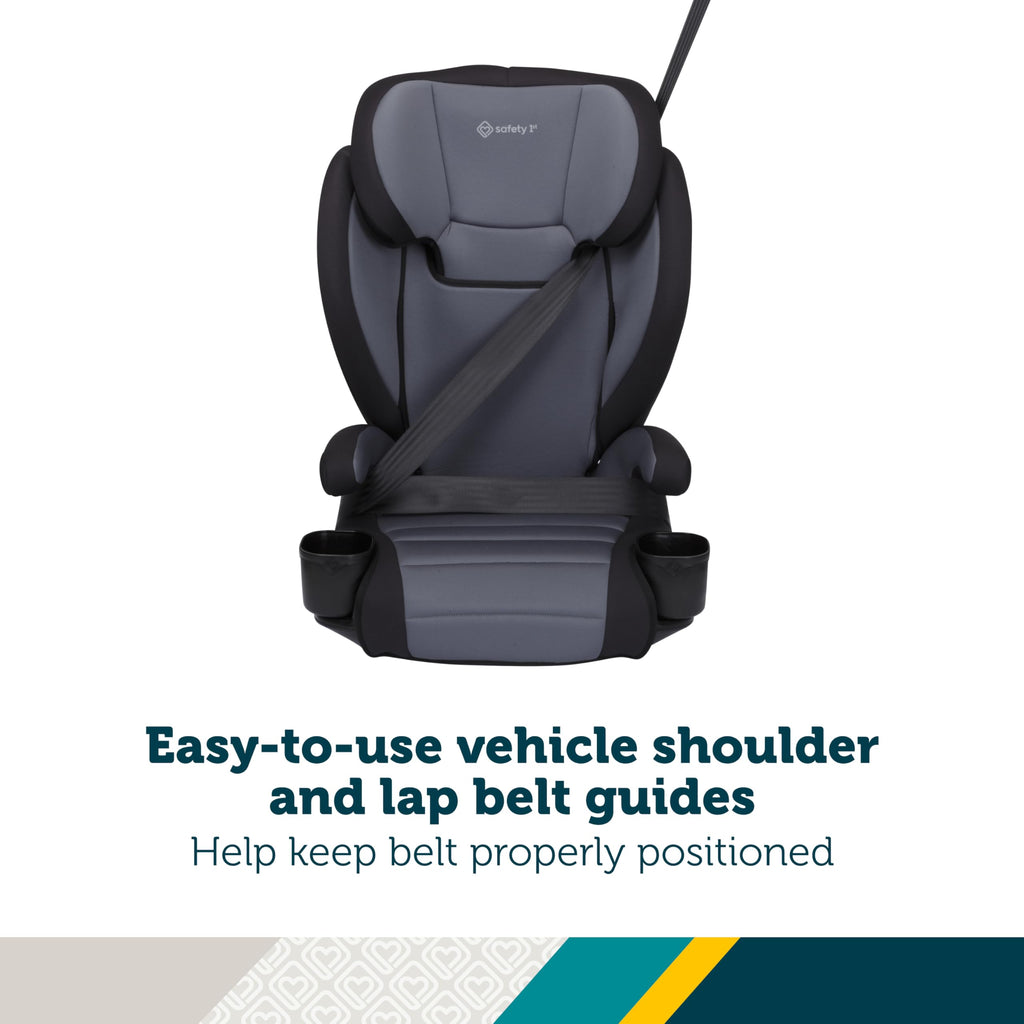 2-in-1 Booster Car Seat, High-Back to Backless, 40-100 lbs I908