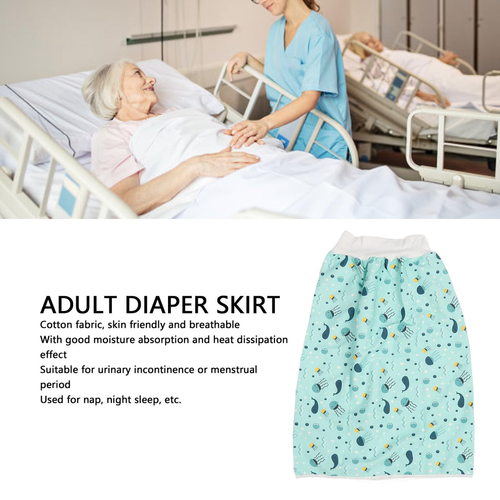 Washable Cotton Reusable Incontinence Bed Pad XL O4001
