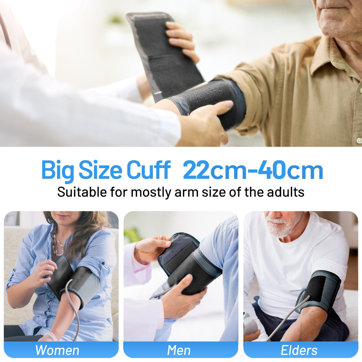 Blood Pressure Monitor Upper Arm 240 Memory White M422543