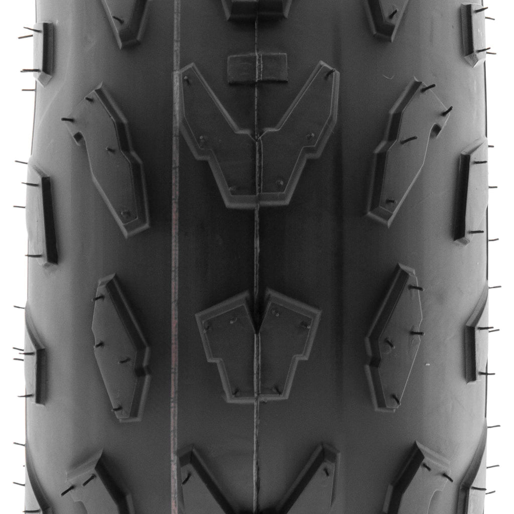 18x7-7 Directional Knobby Tread Tubeless ATV Tires Set of 4 G281026