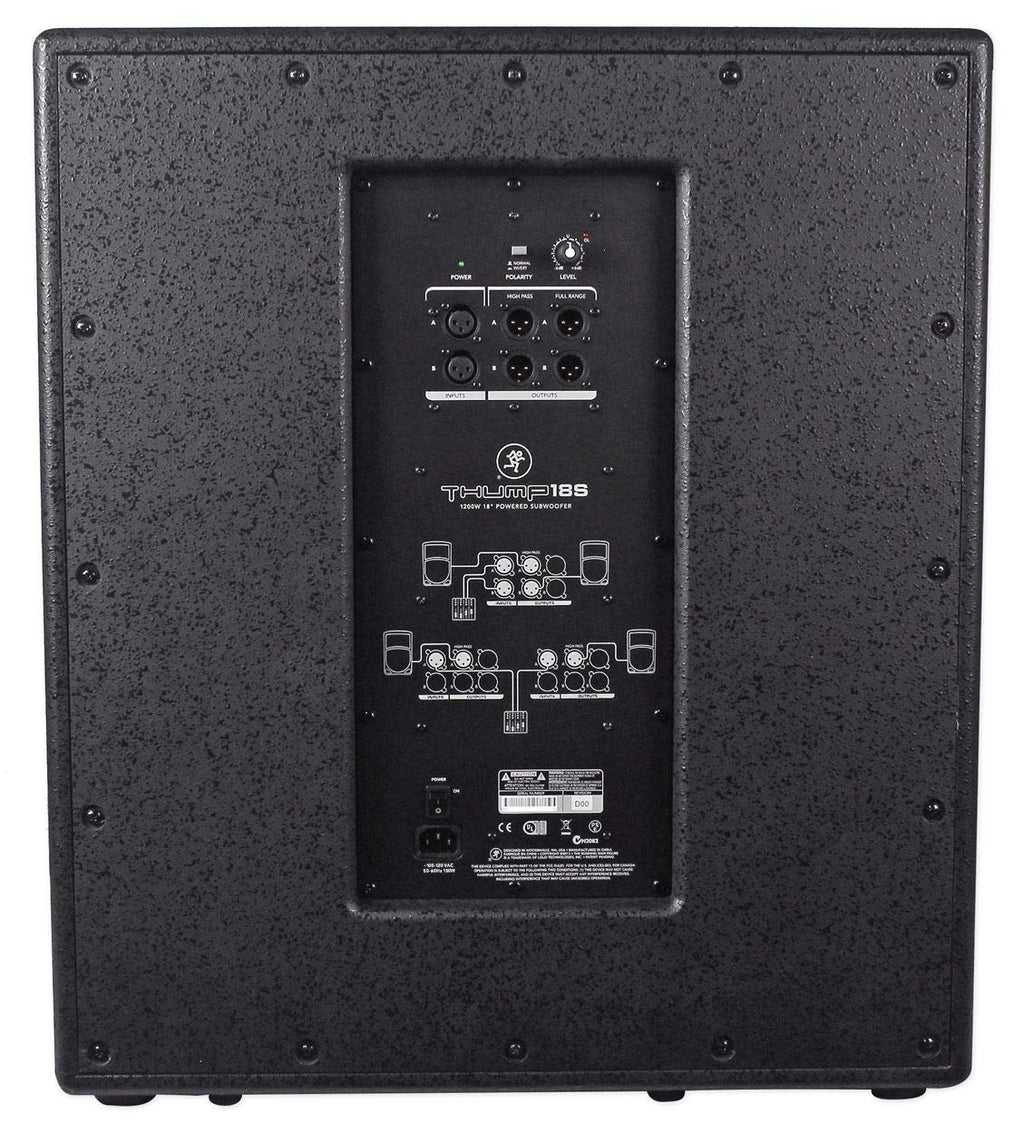 18-Inch 1200-Watt Subwoofer B87808