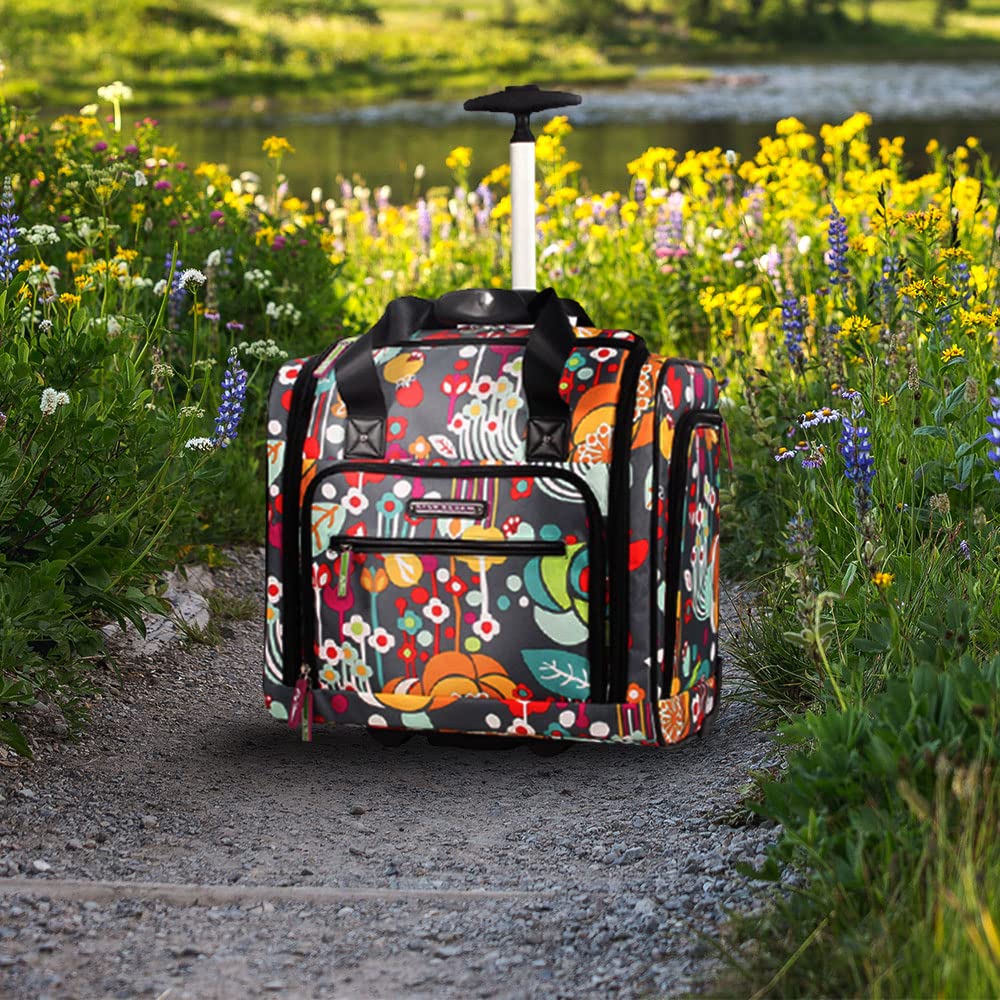 15 Inch Carry On Rolling Wheels Suitcase S756939