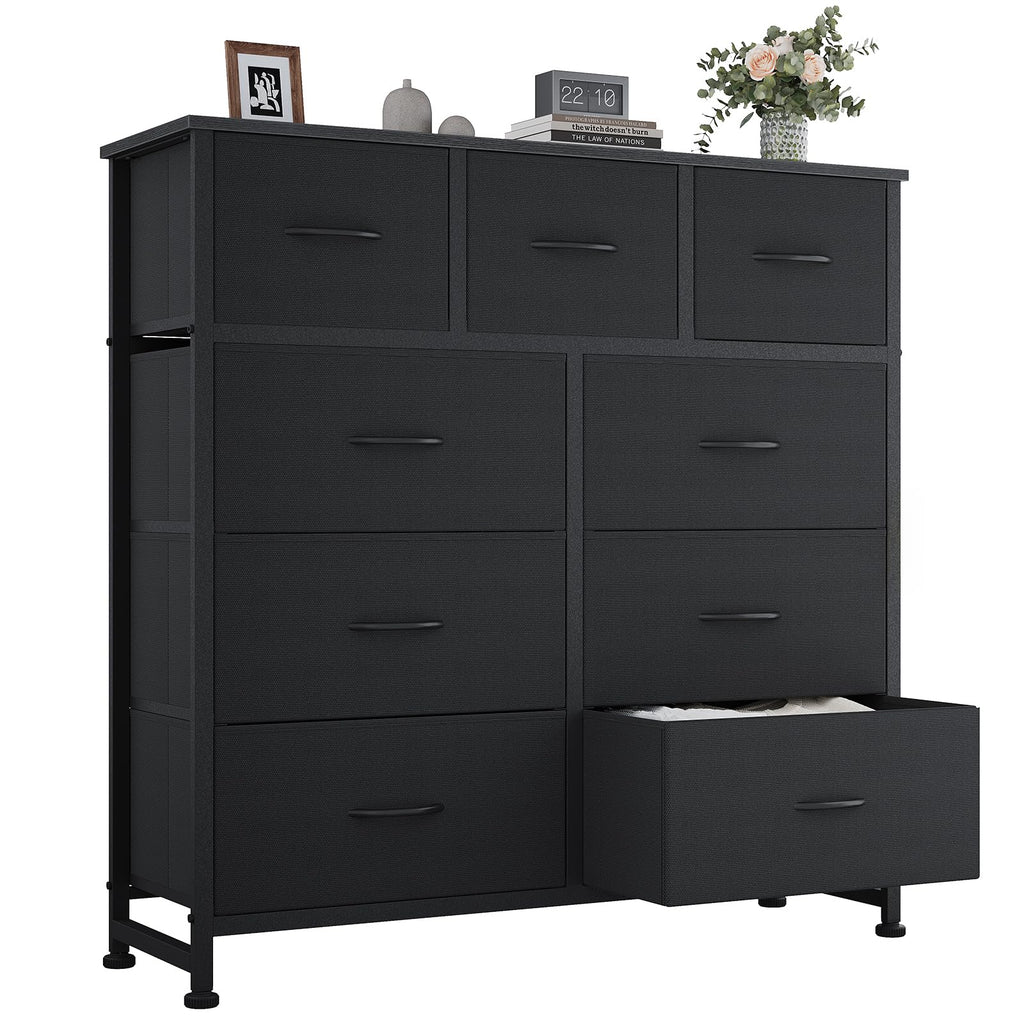 Black 9 Drawer Dresser E635451