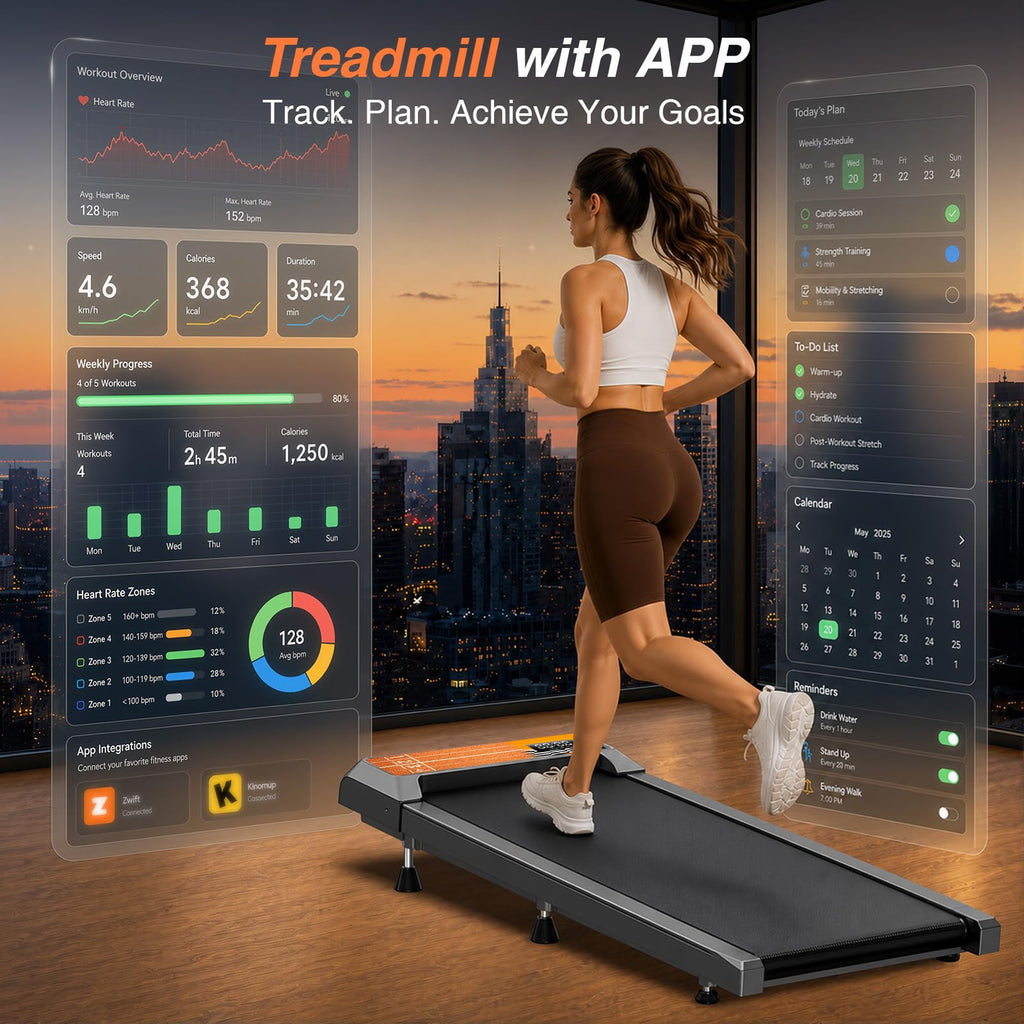 Walking Treadmill Pad with Adjustable 8% F138095