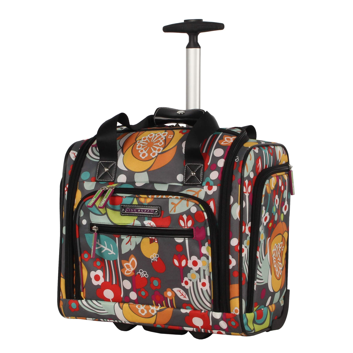 15 Inch Carry On Rolling Wheels Suitcase S756939