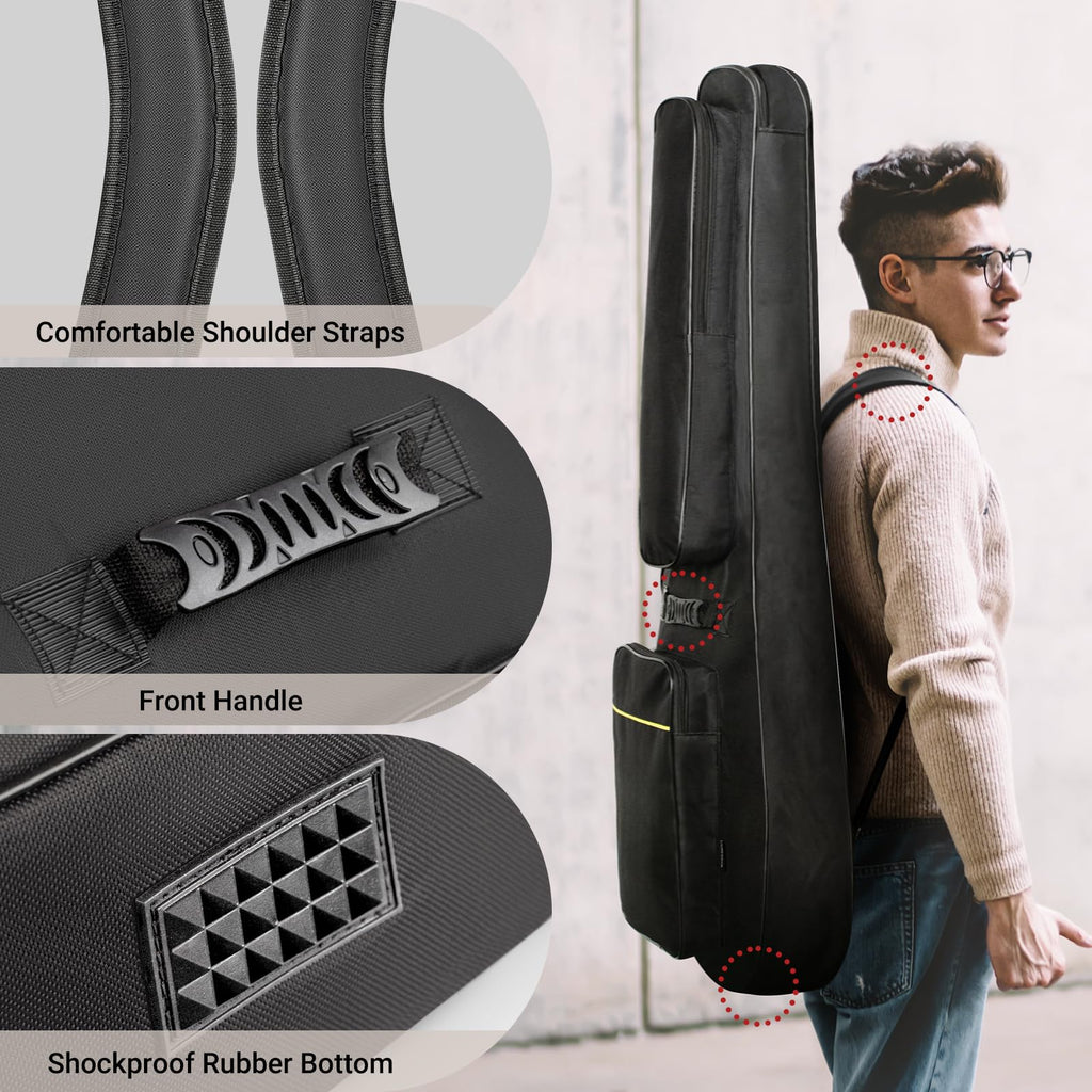 Acoustic Guitar Case Soft Padded Gig Bag 41 in P3315