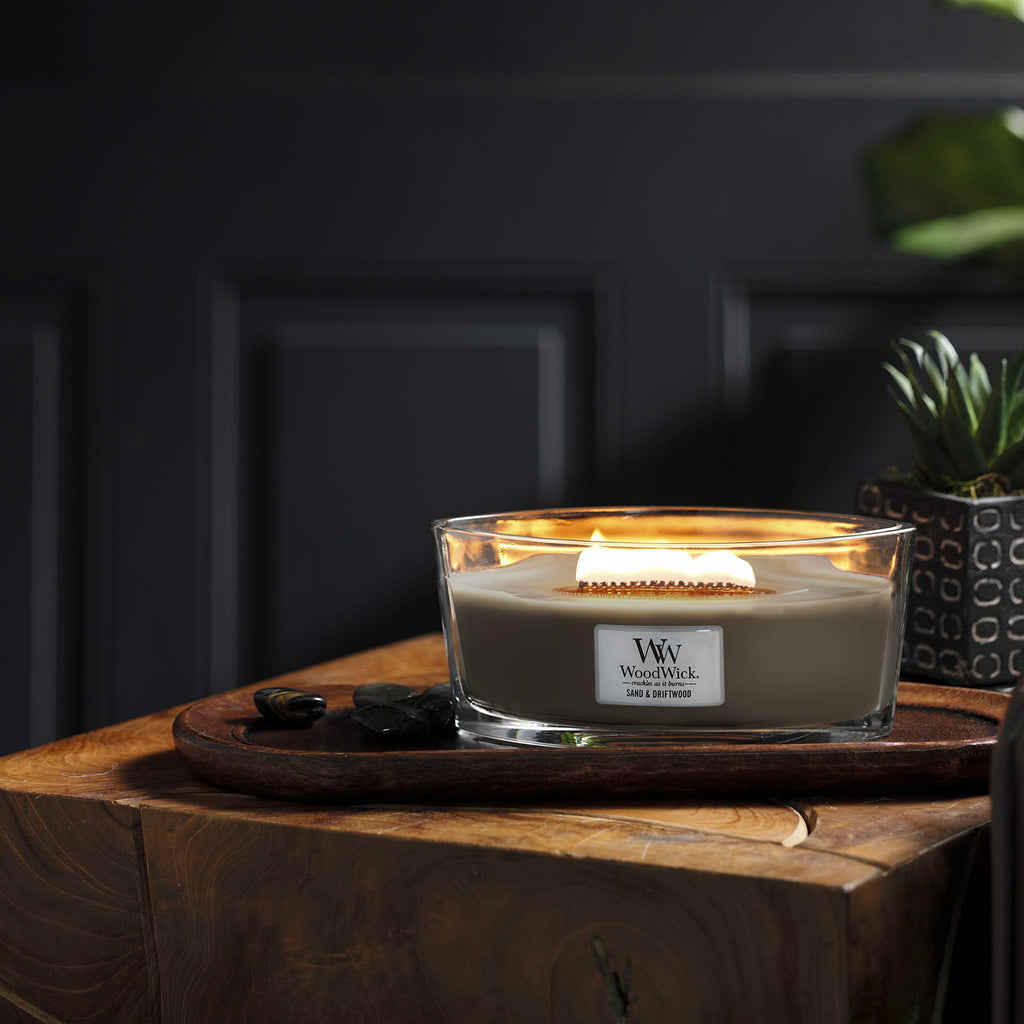 Scented Candle with Crackling Wick X100