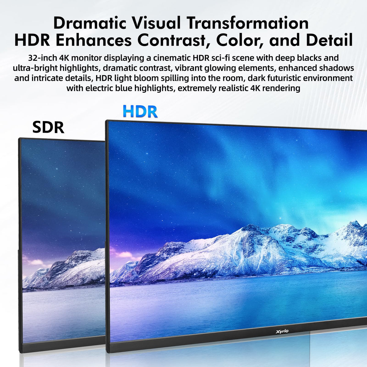 4K 32" 120Hz IPS Gaming Monitor D61157