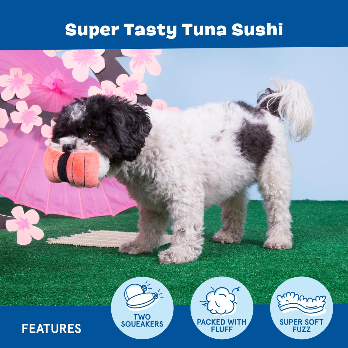 Tuna Sushi Dog Toy R48305