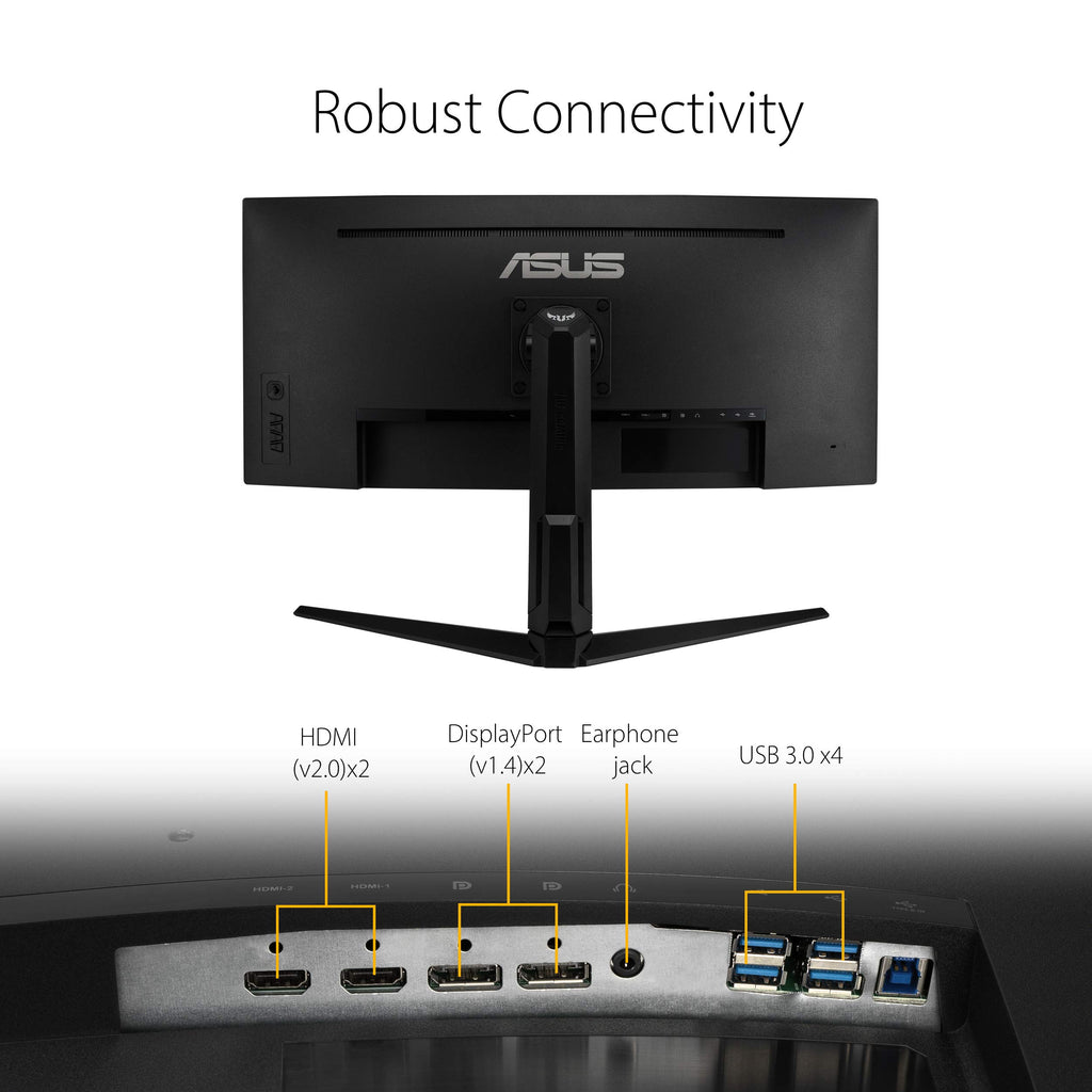 34 Inch 1440p 165Hz Ultrawide HDR Gaming Monitor Q919