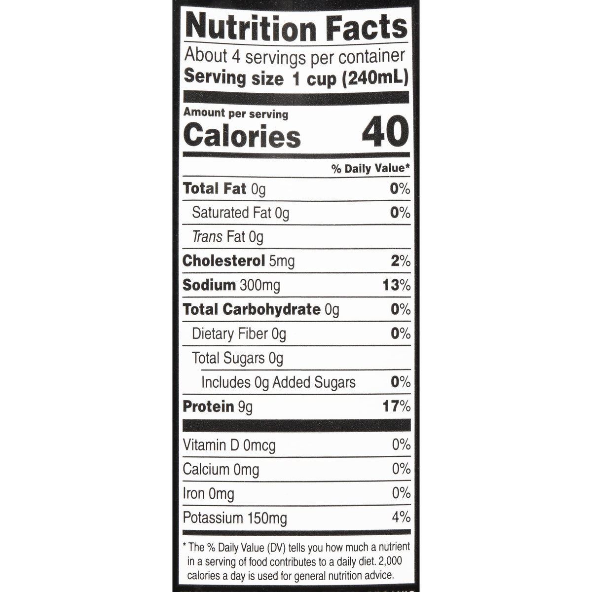 Organic Chicken Bone Broth 32 Oz (Pack of 12) P6876