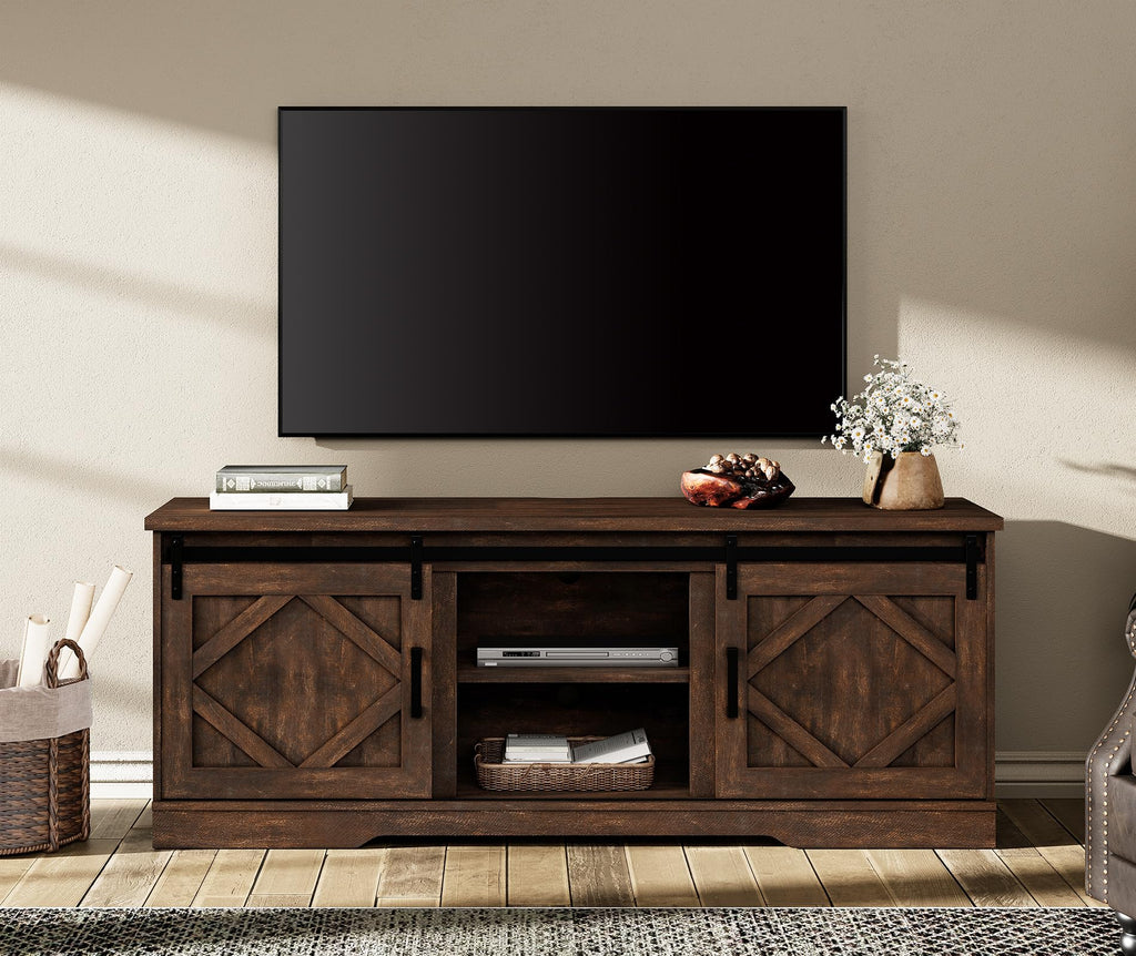 Farmhouse TV Stand for 60-75 inch TV E21662