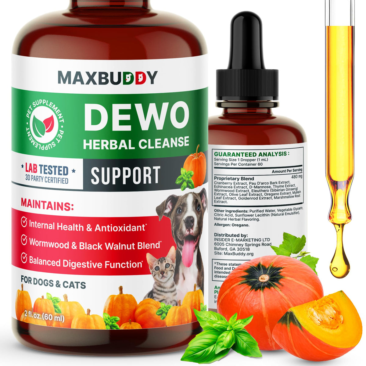 Natural Herbal Cleanser for Cats and Dogs Q56361