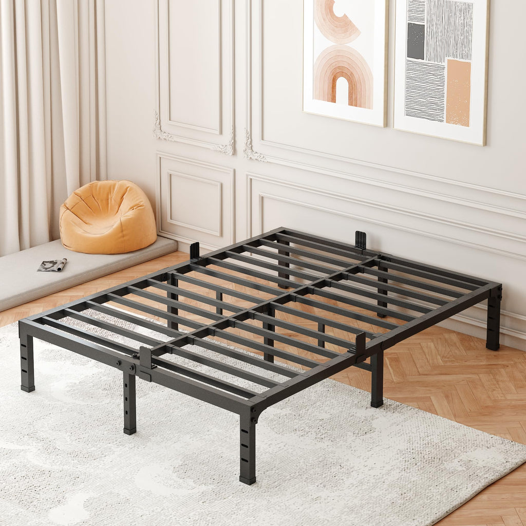 14 Inch Heavy Duty Metal Platform Bed Frame Full A721640