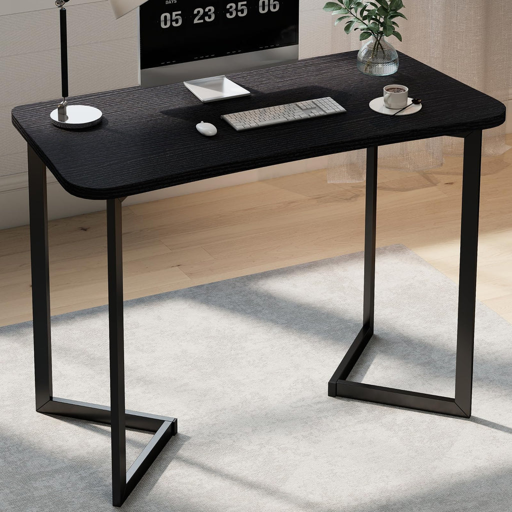 40 Inch Black Computer Desk B6517