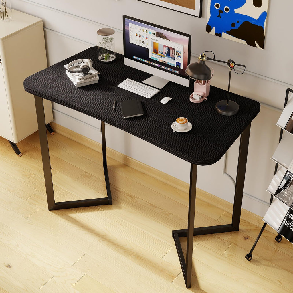 40 Inch Black Computer Desk B6517