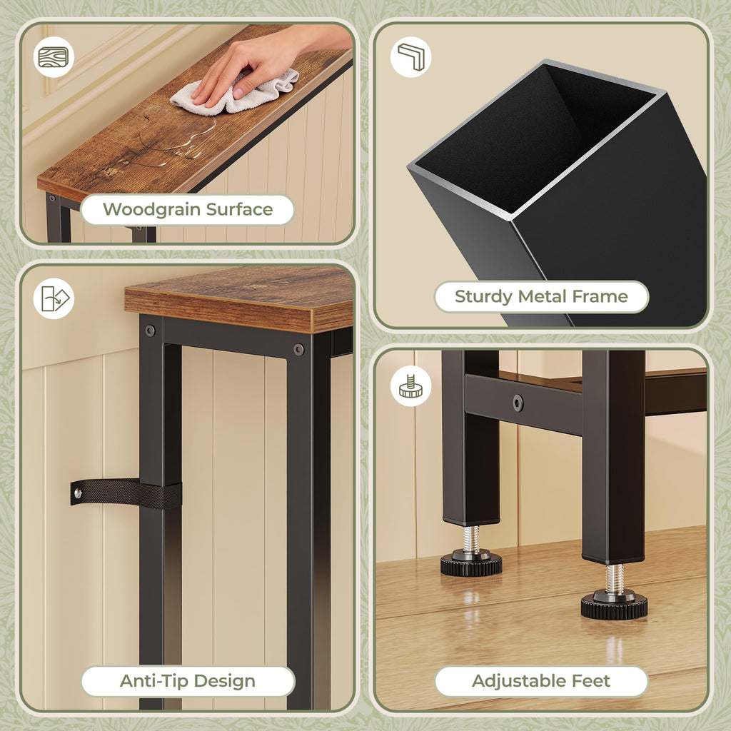 Sofa Table with Power Outlets K9691
