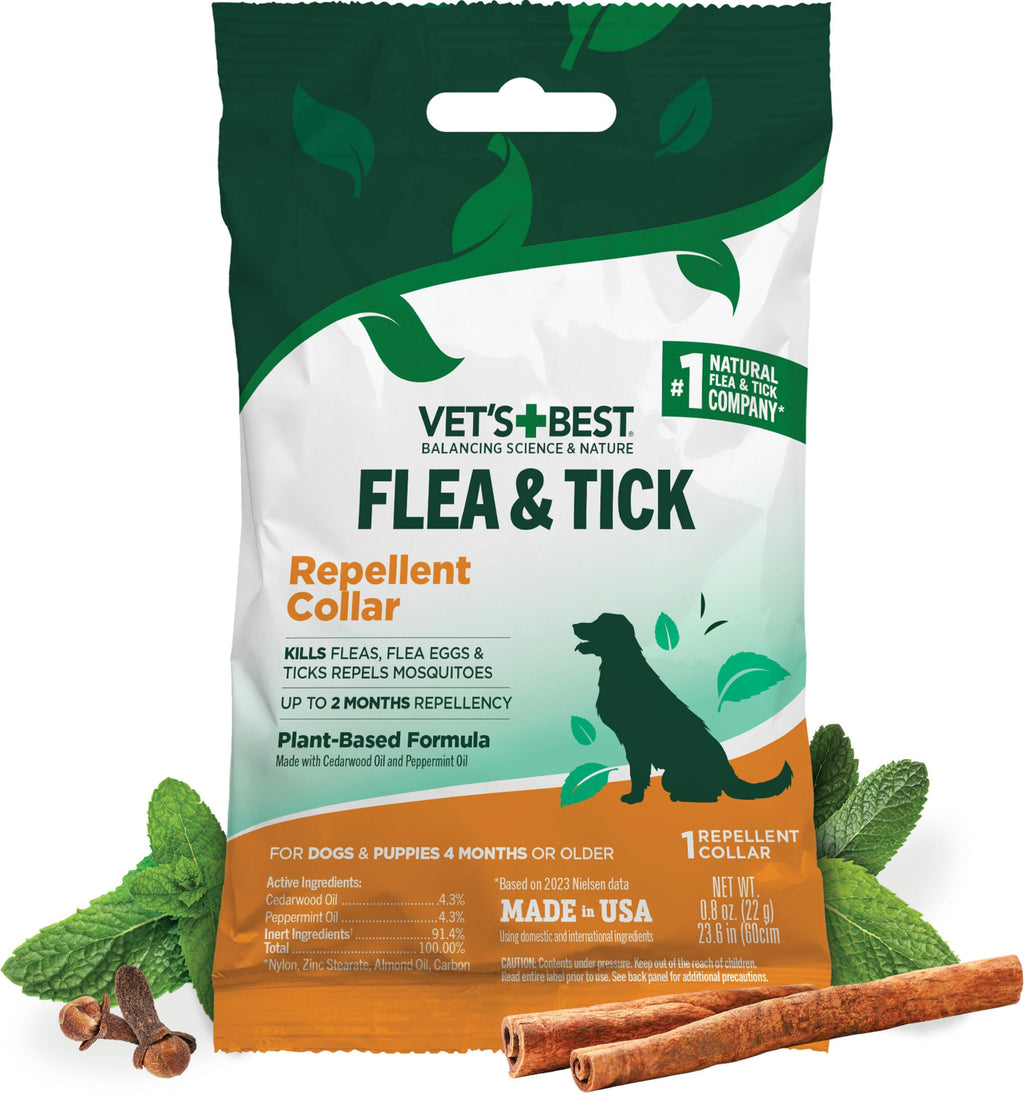 Plant-Based Flea & Tick Prevention Collar for Dogs L553762
