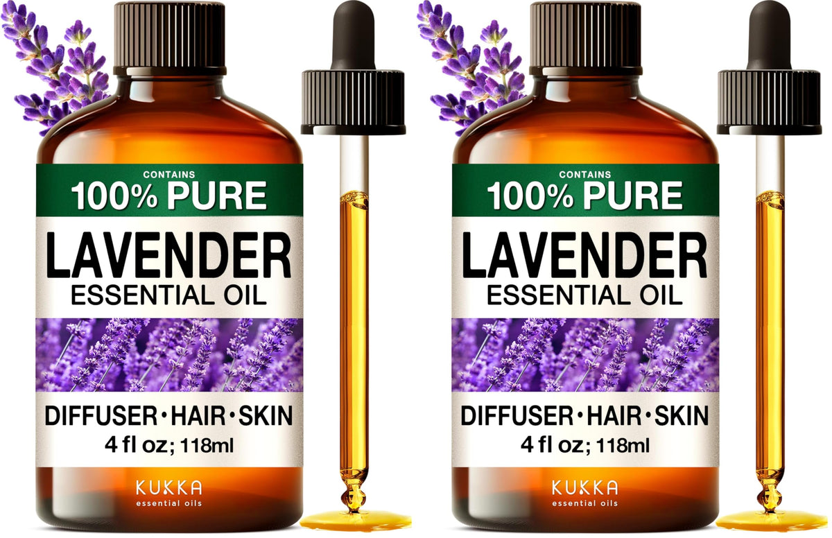 Lavender Essential Oils 4 Fl Oz Pack of 2 C9862