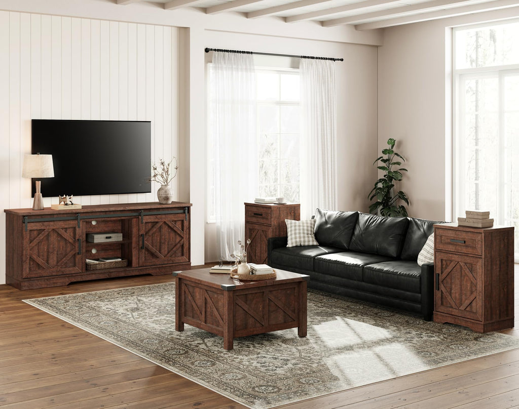 Farmhouse TV Stand for 60-75 inch TV E21662
