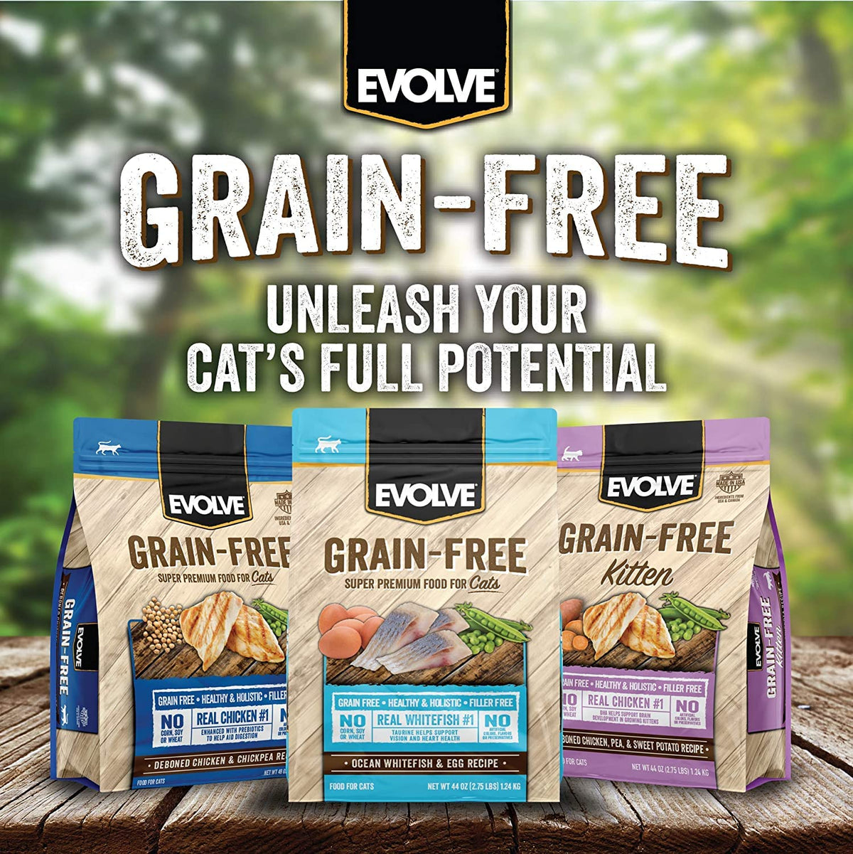 Grain Free Whitefish and Egg Cat Food H510