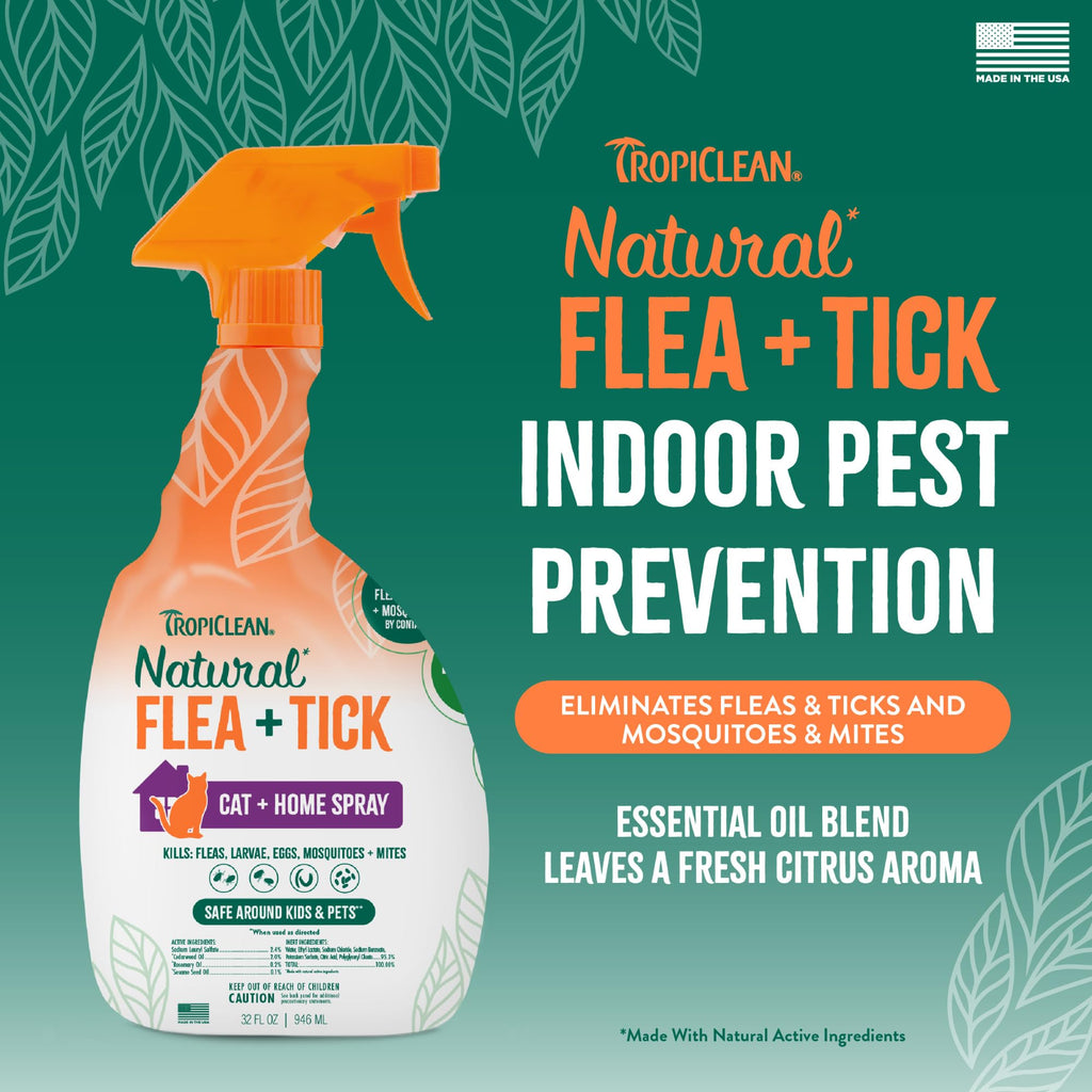 Natural Flea Spray 32oz J7598