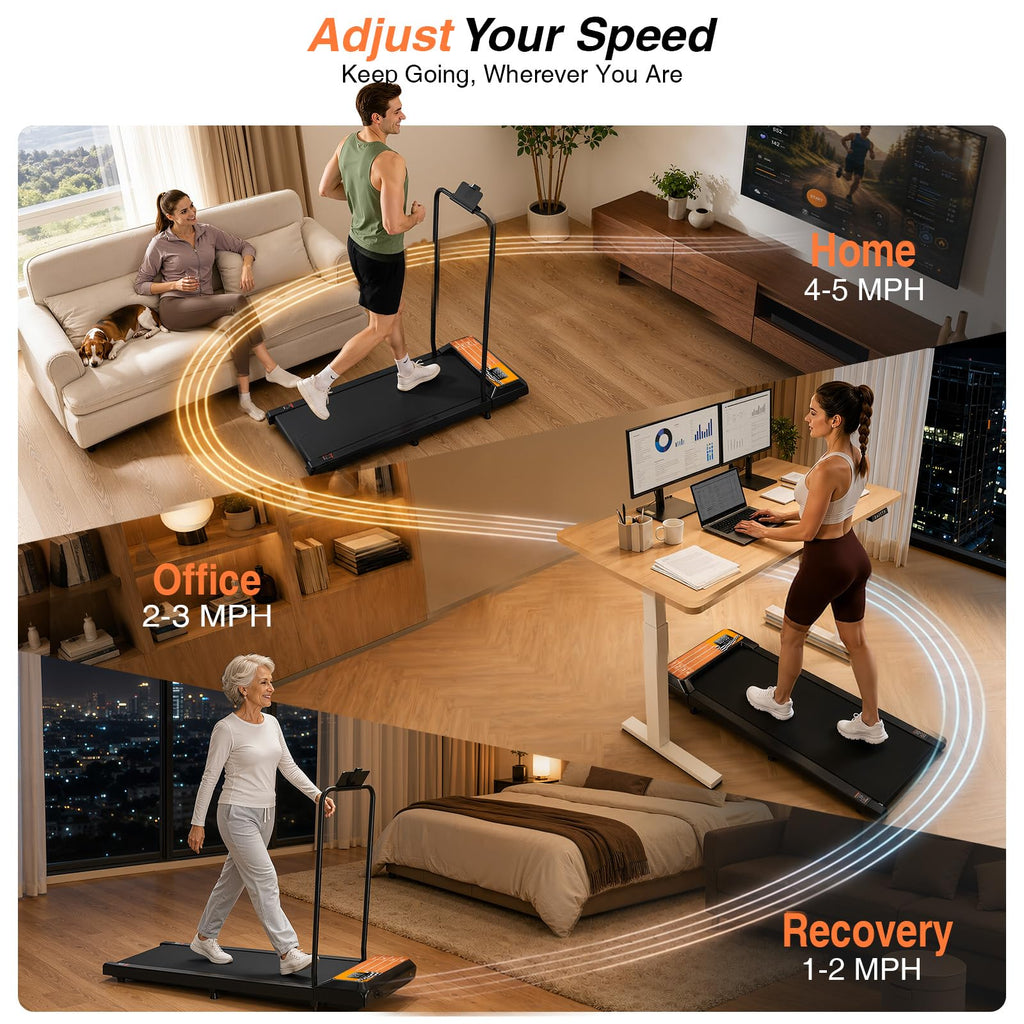 Walking Treadmill Pad with Adjustable 8% F138095