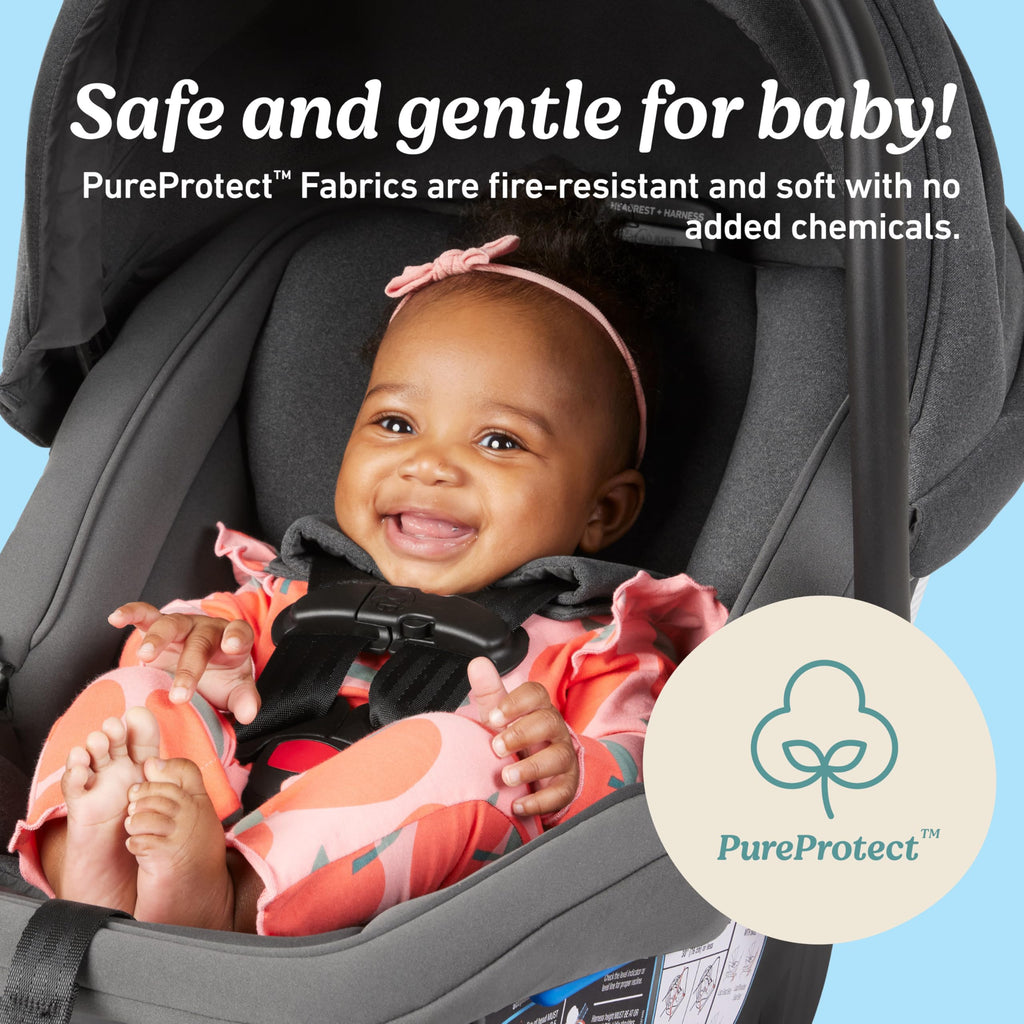 Infant Car Seat with Canopy, Rear Facing, Lightweight V564392
