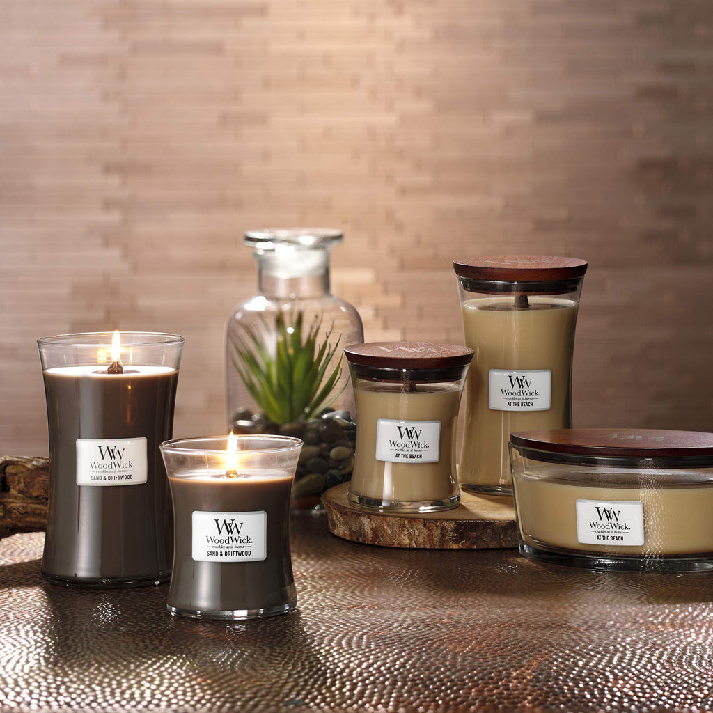Scented Candle with Crackling Wick X100