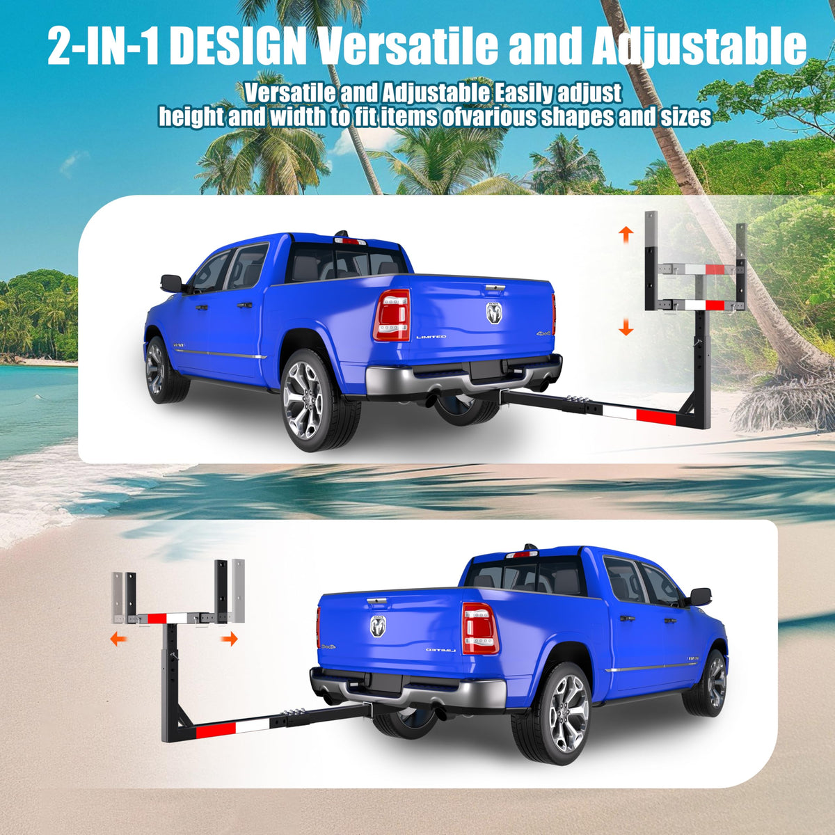 Truck Bed Extender Hitch Mount R64827