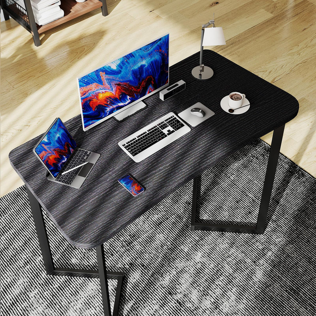 40 Inch Black Computer Desk B6517